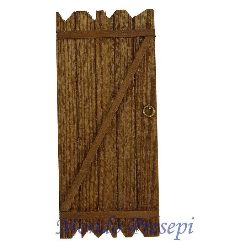 Puerta de madera cm 5x11 Mundo Belenes