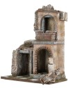 Gruppo di case rustico per statuine della serie 10 cm altezza