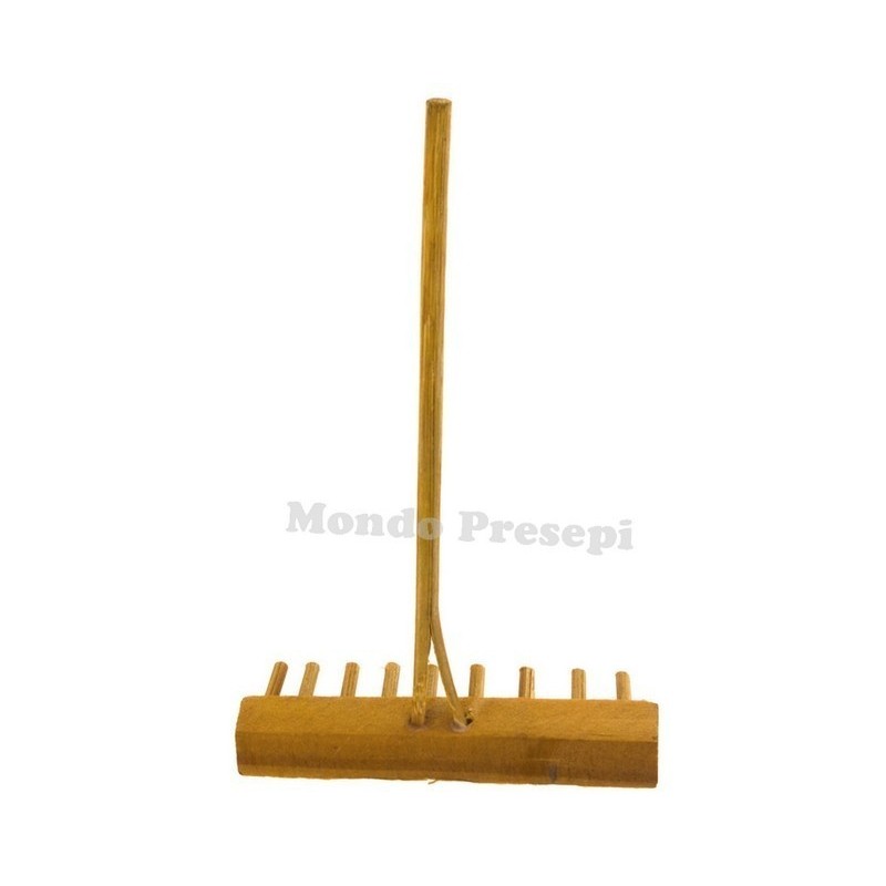 Wooden rake cm 9