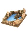 Lago con rocce 20x14x7 cm rocce, lago, 20x14x7 Mondo Presepi