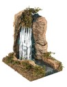 Cascada en la roca con río efecto profundidad cm 10x13x13,5