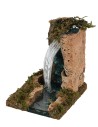 Cascada en la roca con río efecto profundidad cm 10x13x13,5