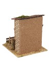 Brick stall cm 13.5x13.5x15 h statues, 5x13, moss, height