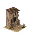 Brick stall cm 13.5x13.5x15 h statues, 5x13, moss, height