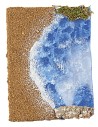 Spiaggia con mare 19x14,5 cm mare, 19x14, spiaggia Mondo Presepi