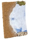 Spiaggia con mare 19x14,5 cm mare, 19x14, spiaggia Mondo Presepi