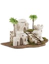 Palestinian village with palm and staircase cm 36x26x19 h for