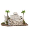 Palestinian village with palm and staircase cm 36x26x19 h for