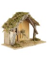 Capanna per presepe cm 32x17x23 h