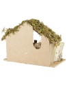 Capanna per presepe cm 32x17x23 h