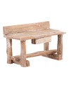 Wooden workbench for artisans 5.5x2.5x3.5 cm