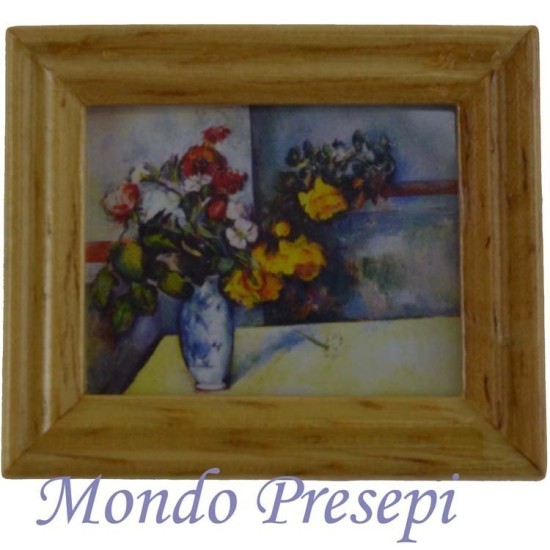 Quadro cm 4,2x3,6 h. Mondo Presepi