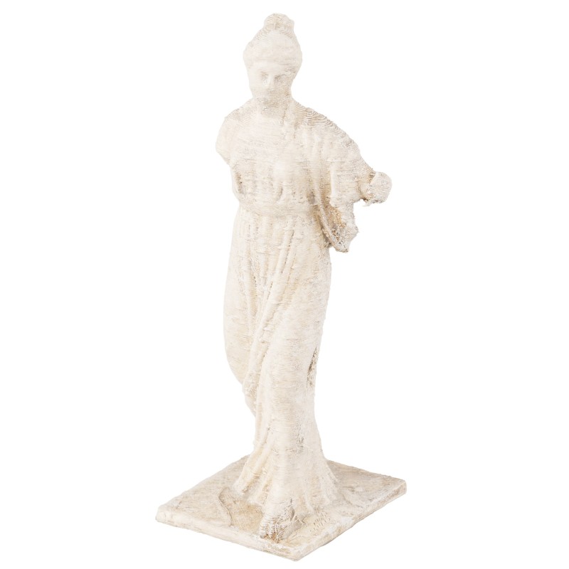 Statua antica effetto marmo 8,5 cm base, reale, marmo, statua