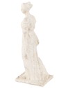 Statua antica effetto marmo 8,5 cm base, reale, marmo, statua