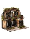 "Village for statues 6-6.5 cm in Neapolitan style, dimensions 21.5x13x17.5 cm h"