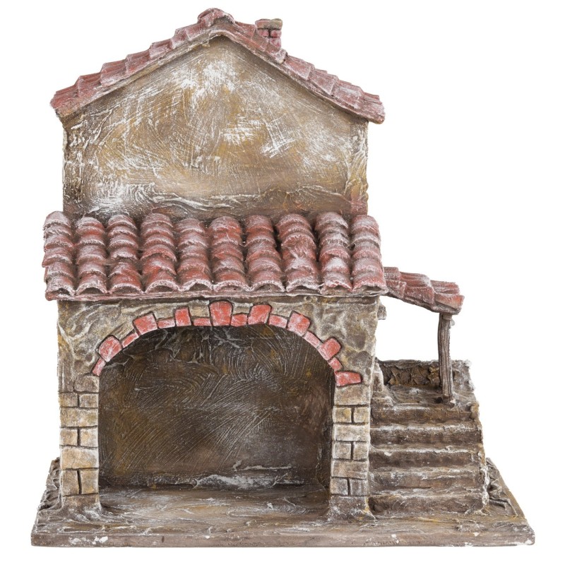 Caseggiato rurale di pregio per presepe cm 28x20x30h