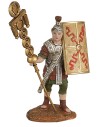 Legionario romano con scudo e signum serie Oliver 10 cm scudo