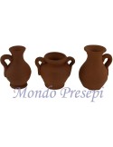 Set 3 amphorae 3 cm -6365-11