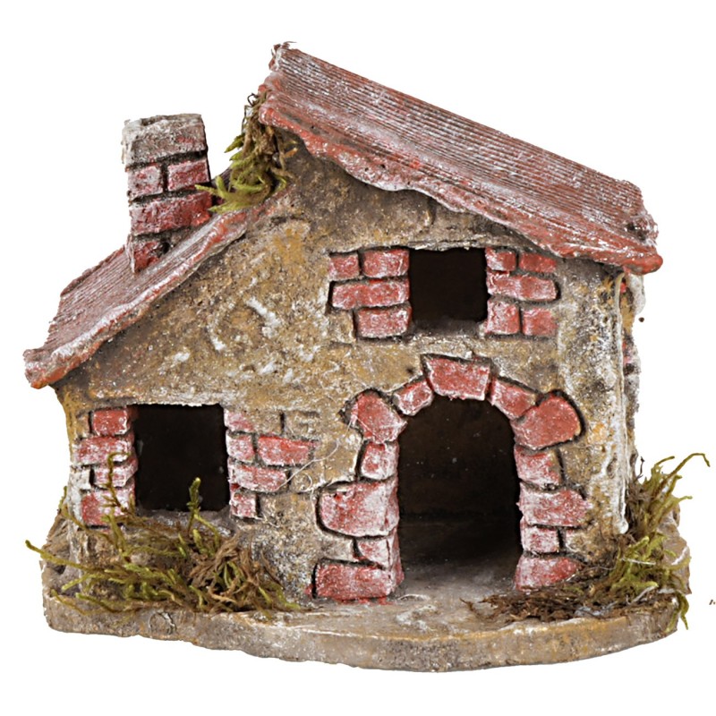 Casetta deluxe cm 10x7,5x8,5h nativity, scene, height, statue