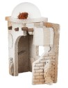 Casa araba con tenda cm 17,5x8x20 statue, altezza, sughero