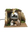 Capanna per presepe cm 30x30x21h 30x30x21h, presepe, capanna