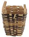 Wicker basket with handles, 7 cm height, wicker, recommended