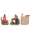 Set 6 artigiani 10 cm per presepe presepe, altezza, base, sono