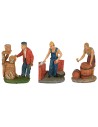 Set 6 artigiani 10 cm per presepe presepe, artigiani Mondo