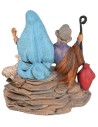 copy of Holy Family monobloc in resin cm 14x8x20 h cm resina