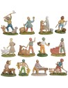 copy of Set of 8 PVC shepherds 8 cm