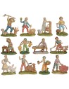 copy of Set of 8 PVC shepherds 8 cm