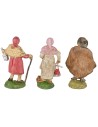 Set 6 statuine 10 cm per presepe per presepe Mondo Presepi