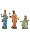 Set tre Re Magi serie 30 cm per presepe Mondo Presepi