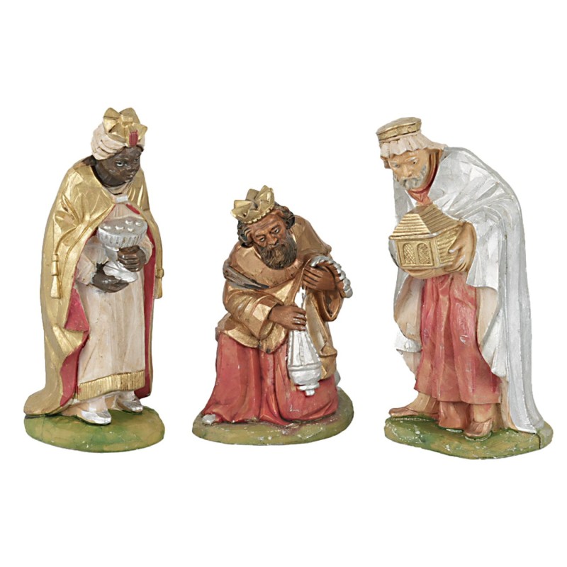 Re Magi serie 15 cm per presepe Mondo Presepi