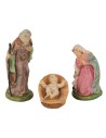 Set natività 3 soggetti serie cm 15 per presepe Mondo Presepi