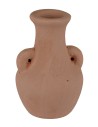 Anfora con manici in terracotta h 7,8 cm per presepe Mondo