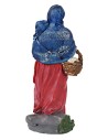 Statuina donna con cesto serie 13 cm