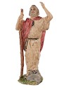 Statuina pastore con bastone serie 13 cm per presepe Mondo