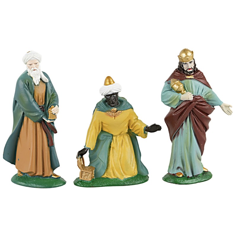 Set statue Tre Re Magi 9 cm