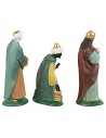 Set statue Tre Re Magi 8 cm per presepe Mondo Presepi