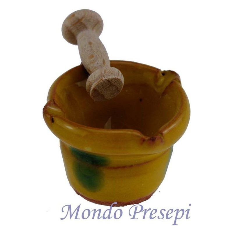 Mortero para pesto cm 2 Ø Mundo Pesebres