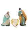 Set statue Natività 9 cm per presepe Mondo Presepi