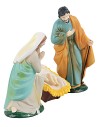 Set statue Natività 9 cm per presepe Mondo Presepi