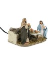 Natività 10 cm in movimento per presepe Mondo Presepi