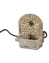 Fontana funzionante cm 10x12x12 h per presepe Mondo Presepi