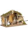 Nativity set with working fountain cm