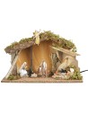 Nativity set with working fountain cm