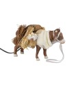 Ox in motion 24 cm for nativity scene Mondo Presepi