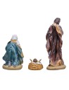 Set Natività 55 cm in resina per presepe Mondo Presepi