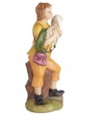 Shepherd with lamb 53 cm Euromarchi for outdoor use